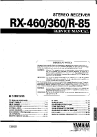 Yamaha RX-360-RX-460-Service-Manual 